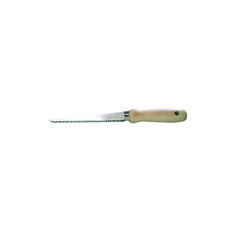 Stubai 272023 Sheetrock Saw with Wooden Handle, Beige/Silver, 160 mm