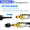 Hakkin 5Pcs Keyless Drill Chuck for Impact Driver, 1/4" Hex