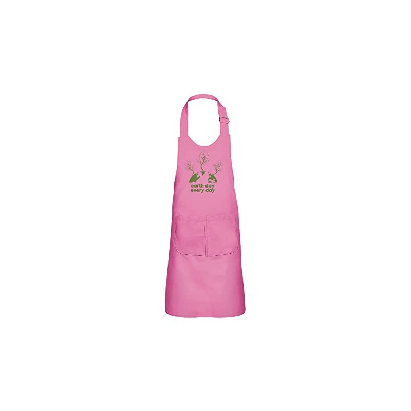 Fabulous Kinderschürze 2 Taschen Küche Rosa Earth Day, Every Day