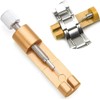 Watch Link Removal Tool, Strap Adjustment & Link Removal, Opening Tool, Watch Sizing Kit, Case Opener, Watch Strap Link Pin Remover, Spring Bars, Watch Bracelet Adjustment (Gold)