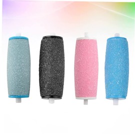 Ipetboom 10pcs Coarse Roller Refill Heads Electronic Foot File Accessory Callus Remover for Feet Replacement Roller for Pedi