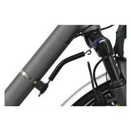 Hebie Elastomer Steering Damper Black; Crystal Heart Measures 5 x 5 x 3 cm