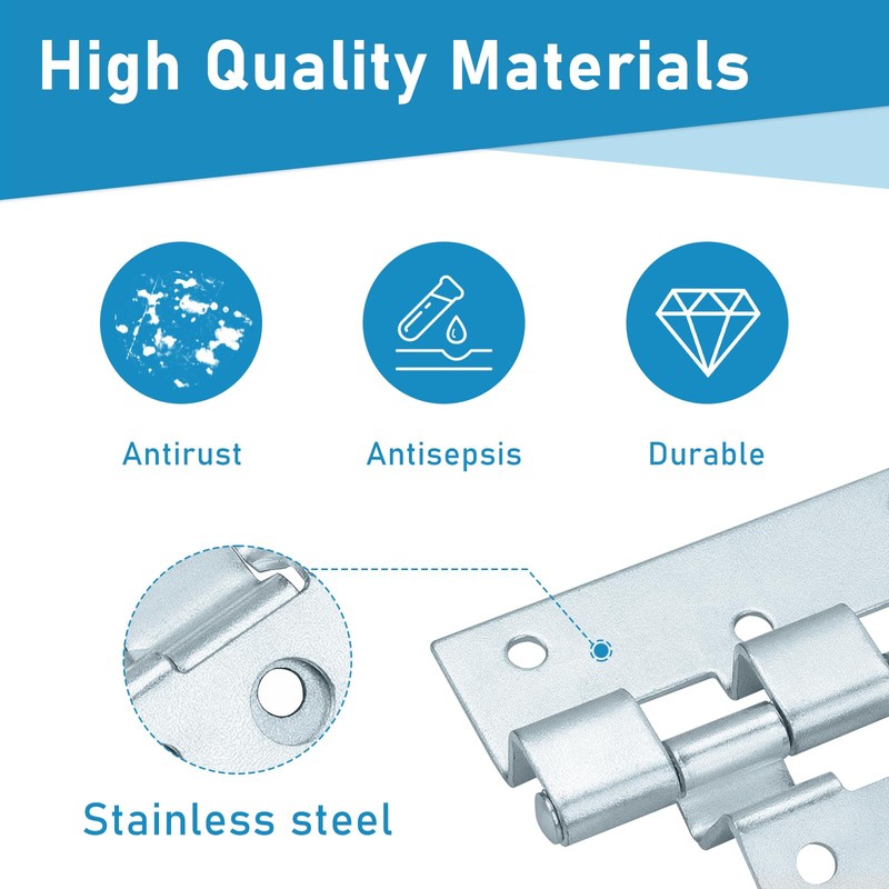 PalpitateC 3 Pack Mobile Home Door Hinges Compatible with Elixir