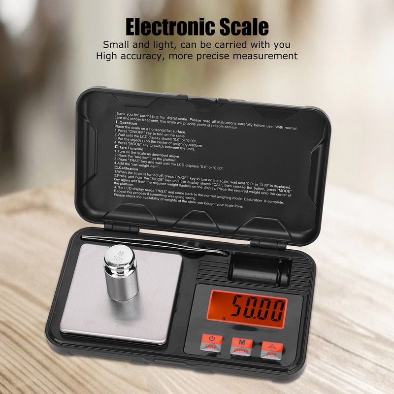 Mini Jewelry Scale High Accuracy Portable Small Pocket for Gold