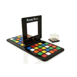 IDEAL | Rubik's Race game: The ultimate 2 player Rubik's Challenge! | Two player Family Games | For 2 Players | Ages 7+