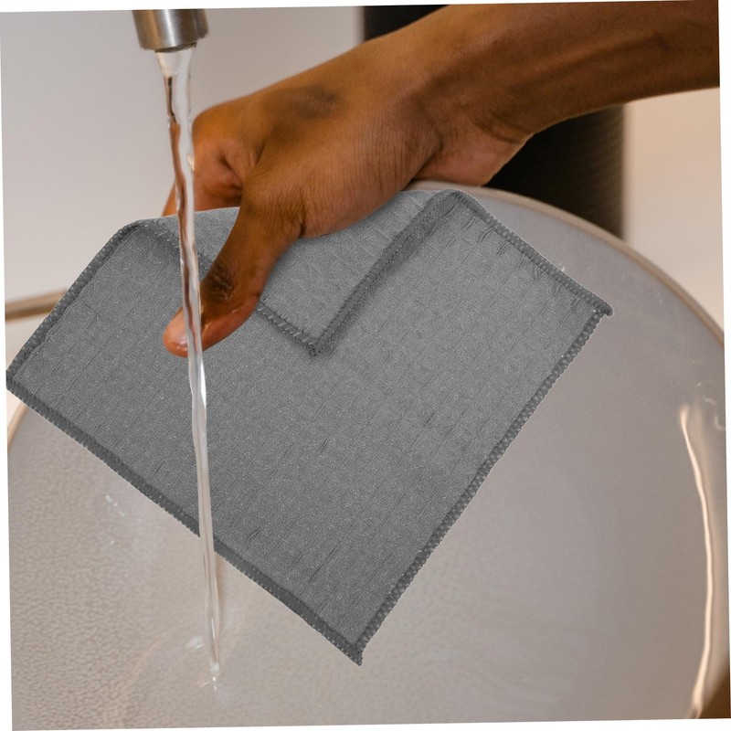 ABOOFAN 3Pcs Waffle Hand Towels Set Soft and Highly Absorbent