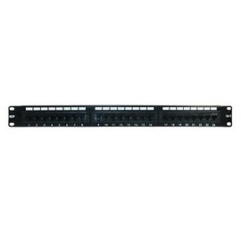 24 PORT LOADED- CAT5E UTP PATCH PANEL - 1 EA/BOX Distributed by NAC Wire and Cables
