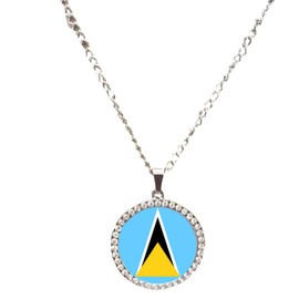 St Lucia Bracelet And Necklace Set And Gift Boxes