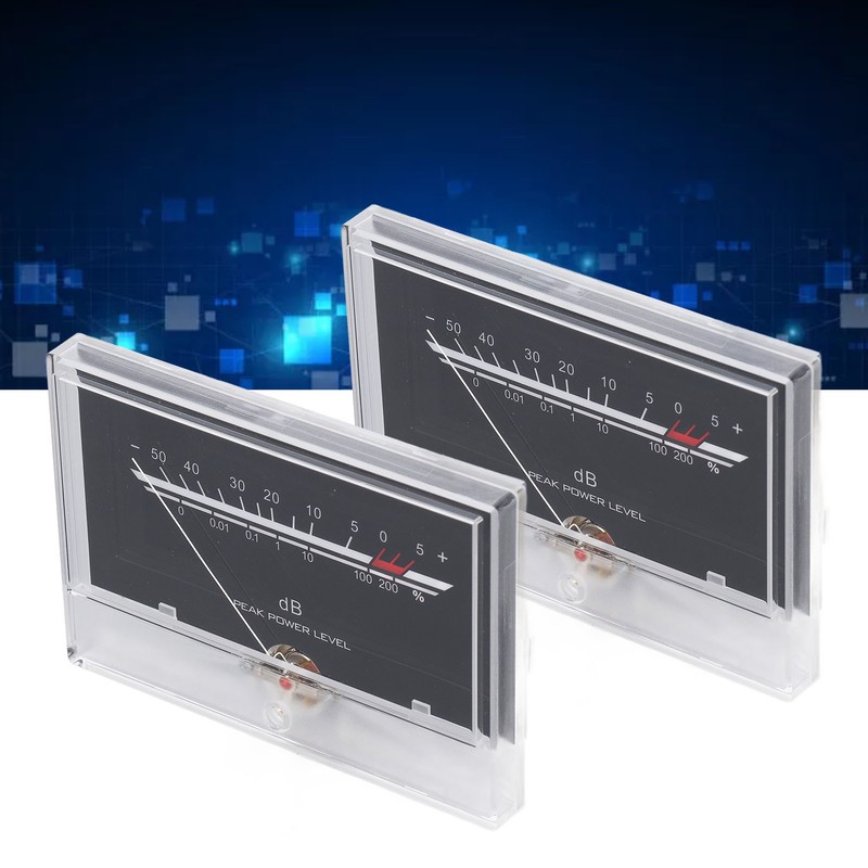 VU Meter High Accuracy Adjustable Backlight Power Amplifier Level Meter