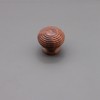 Infinity Decor Traditional Rosewood Beehive Reeded Cupboard Knob Pull Handle
