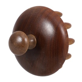 BIUDECO Wide Tooth Wooden Scalp Massager Brush Multi Functional Shampoo Brush for Gentle and Relaxation for Hair Washing and Scalp Care