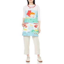 Marushin 1025009800 Studio Ghibli Ponyo Orchid-type Apron, Love