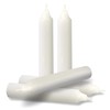 Hyoola Emergency Candles, White Short Tapers, Unscented Emergency Candle for