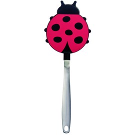 Tovolo Spatulart Espátula volteadora flexible de náilon con motivo de catarina/mariquita