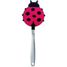Tovolo Spatulart Espátula volteadora flexible de náilon con motivo de catarina/mariquita