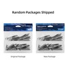 RUNCL ProBite Paddle Tail Swimbaits Black Silver, Soft Fishing Lures