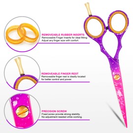 Hairdressing Scissors Hair Cutting Scissor Barber Scissors for Hair Cutting Tool Salon Shears Salon, Barbers Men, Women