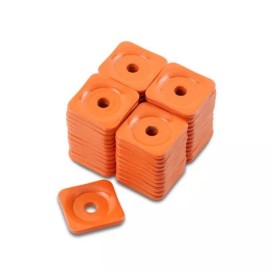 Woody's® ASG-3805-48 - 48pk Grand Digger® 5/16" Orange Aluminum Support Plates
