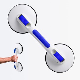 DAREN MEDICAL New Shower Handle Shower Grab Bars for Bathtubs and Showers,Strong Hold Suction Cup Grip Grab,Bath Handle Heavy Duty Grab Bars for Handicap Elderly Seniors（Royal Blue）