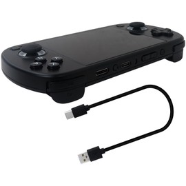 ATIODYUUK RG40XX H Retro Handheld Game Console RG40XXH Portable Gaming Console 4 inch IPS Screen 640 * 480 Resolution 64 TF Car Linux 64-bit System 16 Million Color RGB Joystick Lighting