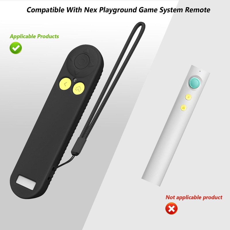 Supmay Silicone Remote Case Cover for Nex Playground Game System