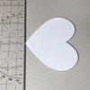 Spieltz Blank Memo Cards Heart - Blank DIY Memo Playing