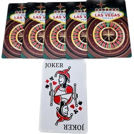 Las Vegas Roulette Wheel Playing Cards