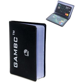 GAMBC Credit Card Holder RFID Protection Credit Card Case Credit Card Case Credit Card Holder Credit Card Holder Made of Semi-Rigid Plastic for 8 Cards
