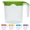 1 Liter Plastic Jug with Lid for Water Fruit Juices