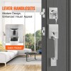 Adjustable Hole Space Reversible Entry Handle Set Square Front Door