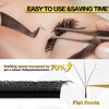 CharmO'clock 3D Individual Lashes D Curl 10mm Length Professional Eyelash