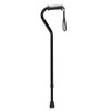 Drive Medical Adjustable Height Offset Handle Cane with Gel Hand