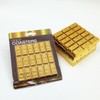 SHOWERORO 2 pcs Gold Brick Coaster Non Mat Heat Insulation