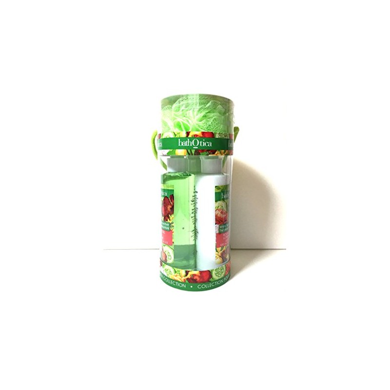 Bath Optica 4pc White Tea Cucumber Bath Collection