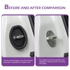 Door Lock Strike Protector, Silicone Silent Shock Absorption Pad, Rust-Proof
