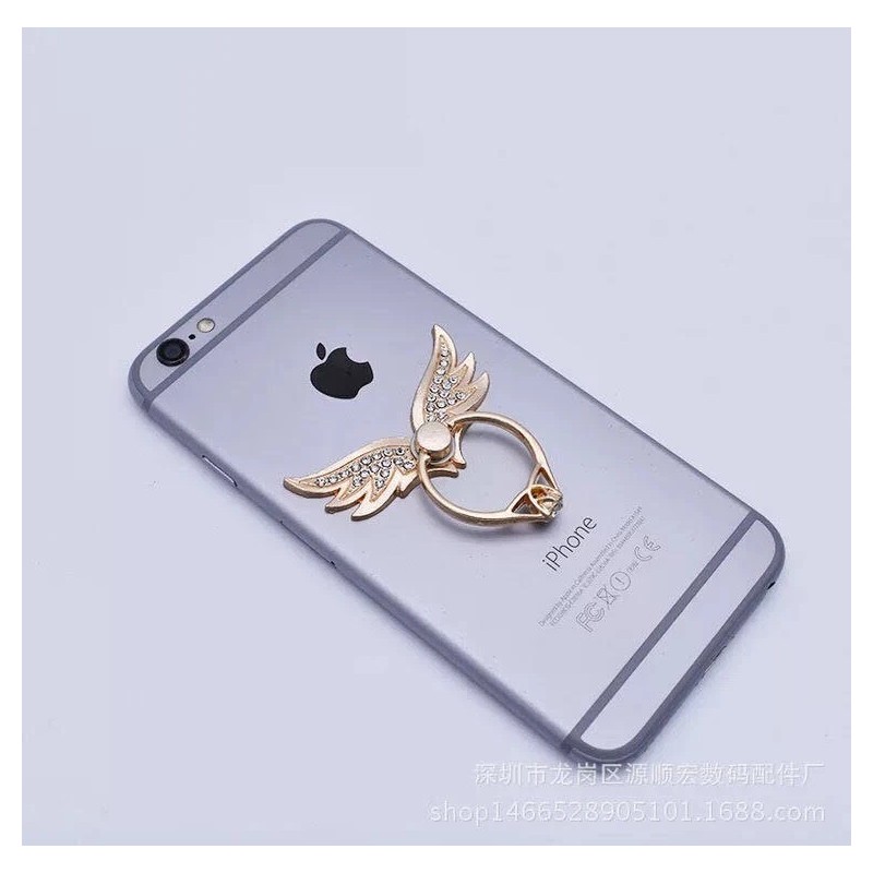E&L LiliDreamStore 360 Rotate Cell Phone Ring Stand Holder ANGEL