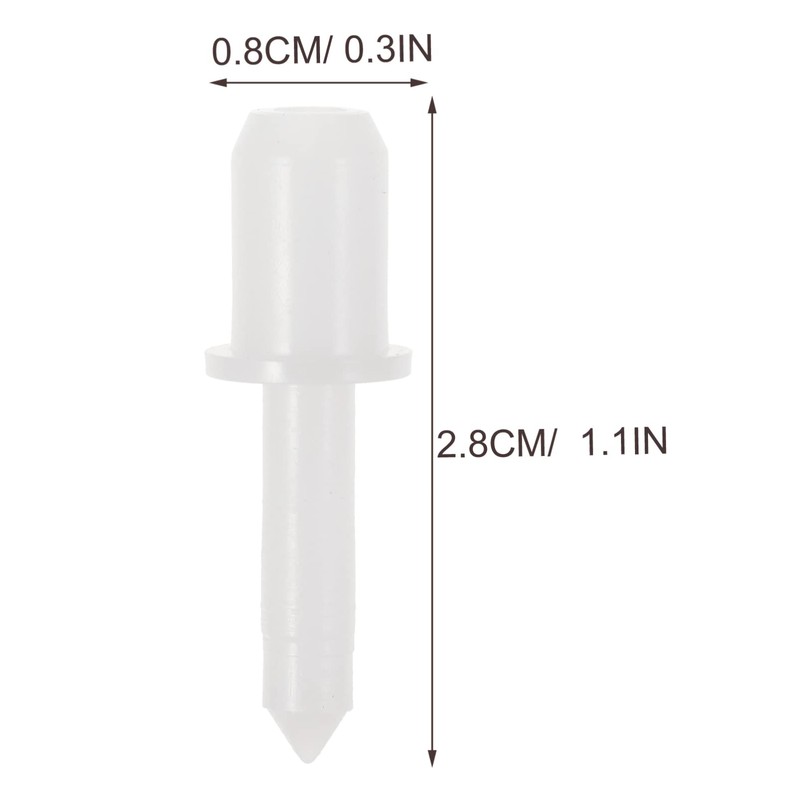 NOLITOY Shutter Repair Pins, 60Pcs Shutter Louver Repair Pins Replacement