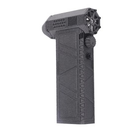 Portable Air Blower, Aluminum Alloy Stepless Speed Adjustable Cordless Electric Air Duster Mini High Temperature Resistant 200000RPM for Outdoor