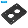 PATIKIL 1/4" Skateboard Riser Pads, 10 Pack PU 3x2 Skateboard