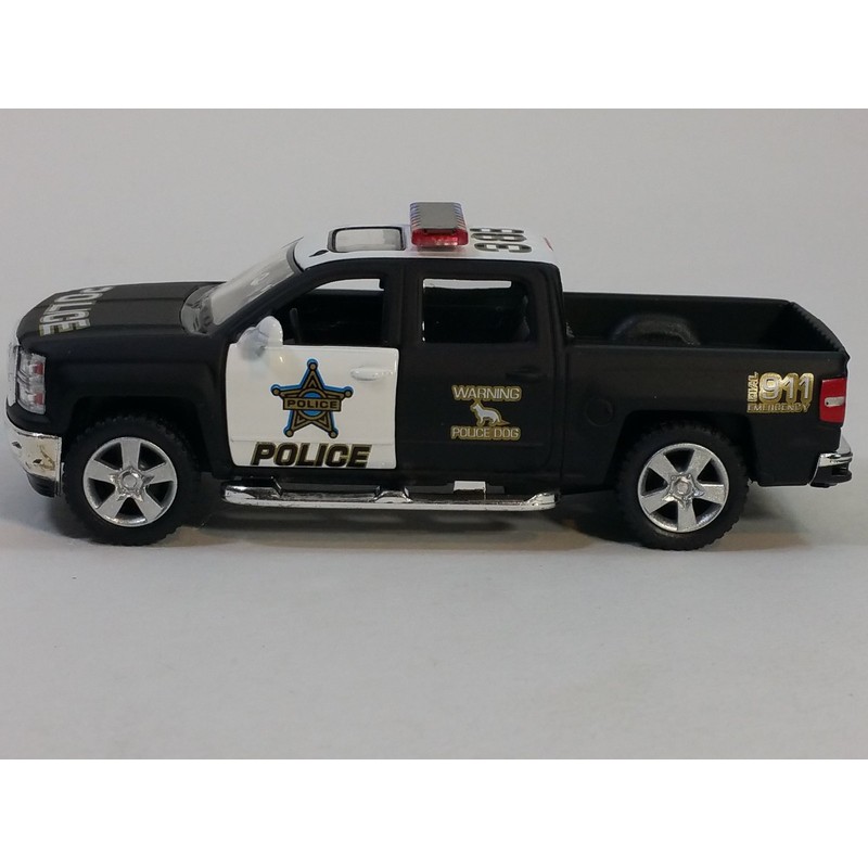 KiNSMART 2014 Chevrolet Silverado LTZ Crew Cab 4x4 1:46 Scale