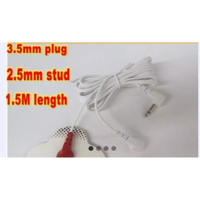 Ten Ems Cable Electrodos Tensems Compatible Omron Hv-f128 Hv-f158