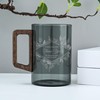 VWALK Gift for Bonus Mom Laser Engraved Glass Mug 13.5
