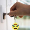 LMOGWL 20 pieces of keychain mini emoticons cute, mini keychain