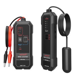 NOYAFA NF-818L Cable Locator - For Finding Buried and Hidden Cables in Walls, for Electrical Installation, Irrigation and Fence Systems, LED Torch