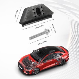 Base Clamp Car Battery Hold Down Kit, Car Accessories Battery Tie Down Bracket with Stainless Steel Bolt Kit, Replacement for Select Buick Chevy GM Models 14005061 (Type 1)