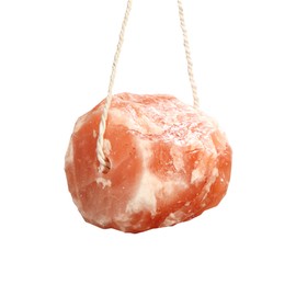 Pearl Organic New 6 lbs Animal Himalayan Pink Salt Lick on Rope for Horses, Deer,Rabbits, Cows and Other Livestock | Lick Salt for Deer | Digestive Aid for Animals | Horse Treats