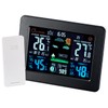 Infactory Weather Station with Colour Display Wireless Outdoor Sensor, DCF/Good