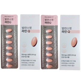 Balance Fit Line Q Line Q Gingko Ginkgo Leaf Extract 56 tablets total / 발란스핏 라인큐 라인Q 징코 은행잎추출물 총 56정