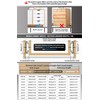 YENUO Push to Open Drawer Slides Full Extension Rail 12