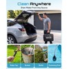 SEESII Cordless Pressure Washer 1250PSI, Portable Power Washer
